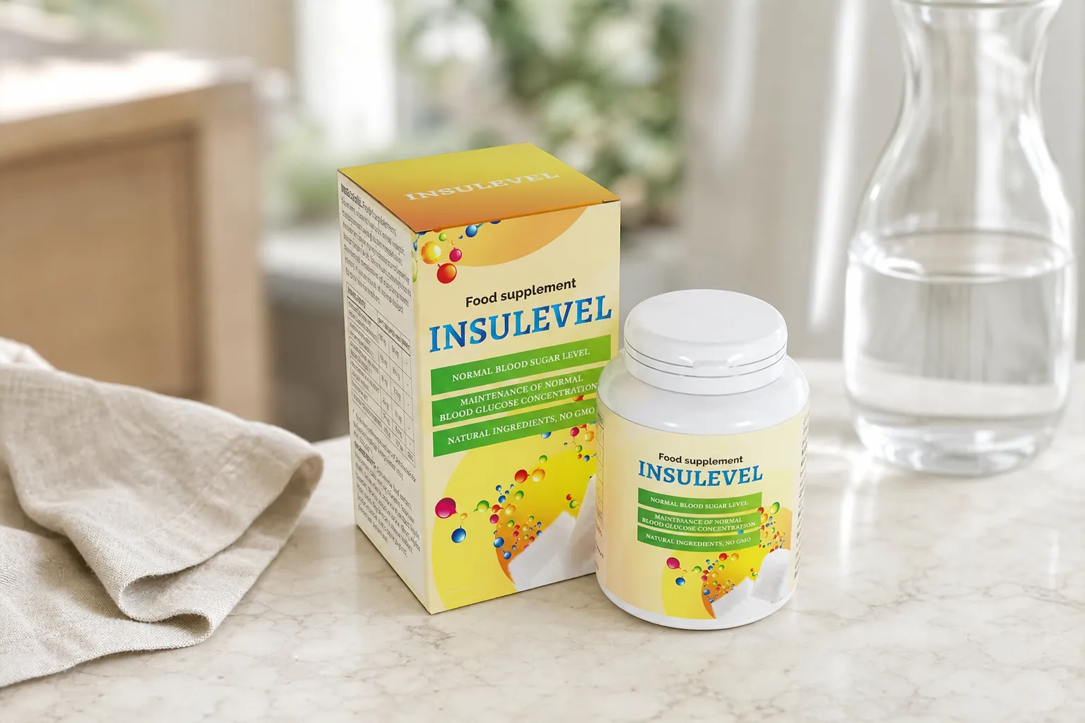 InsuLevel — opakowanie na co dzień