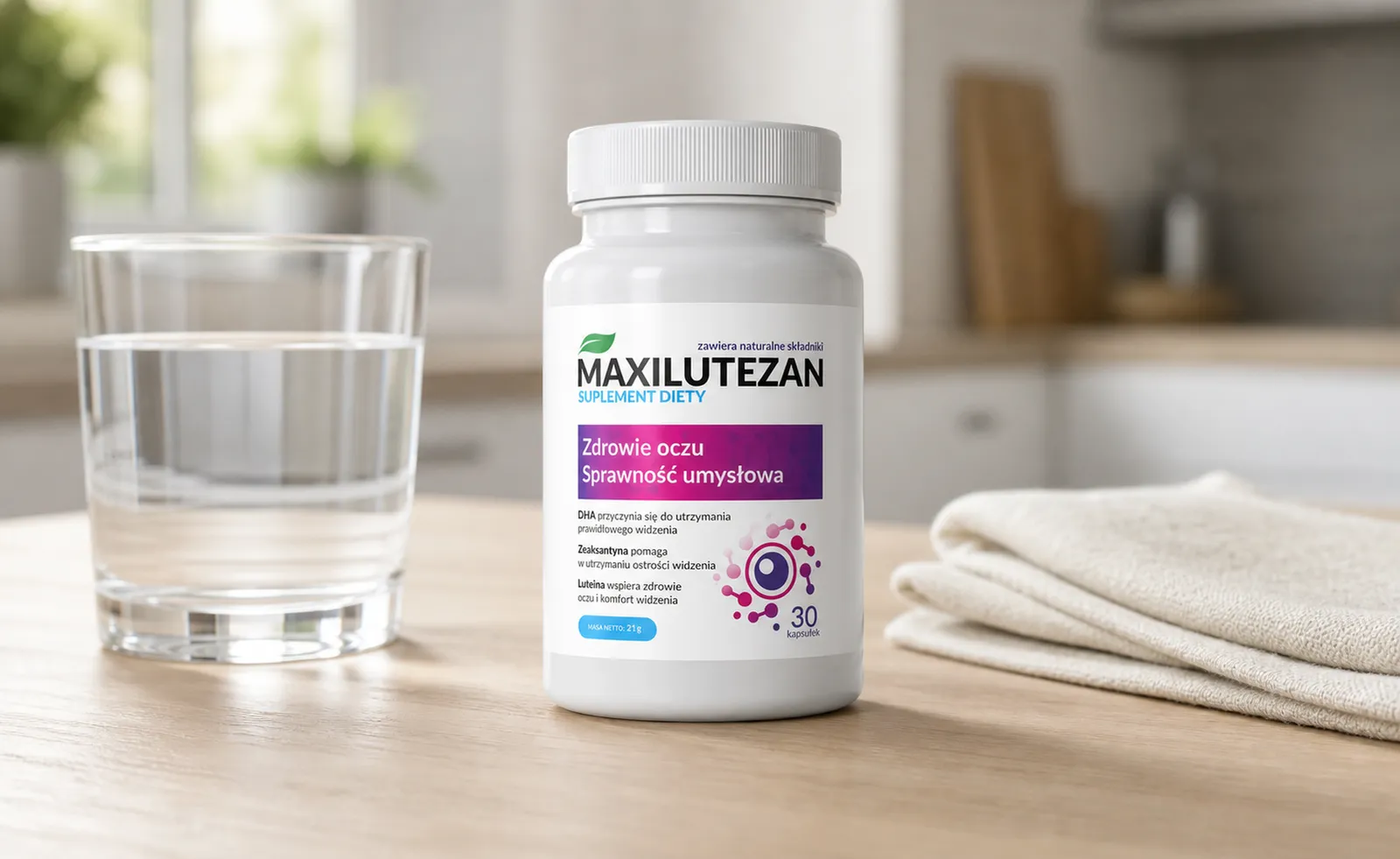 Maxilutezan — opakowanie na co dzień