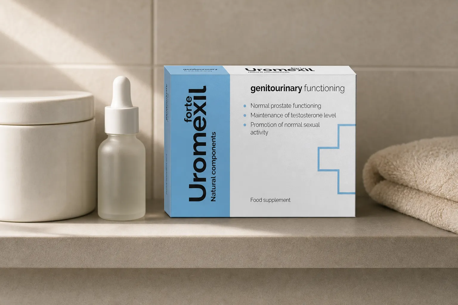Uromexil Forte — opakowanie na co dzień