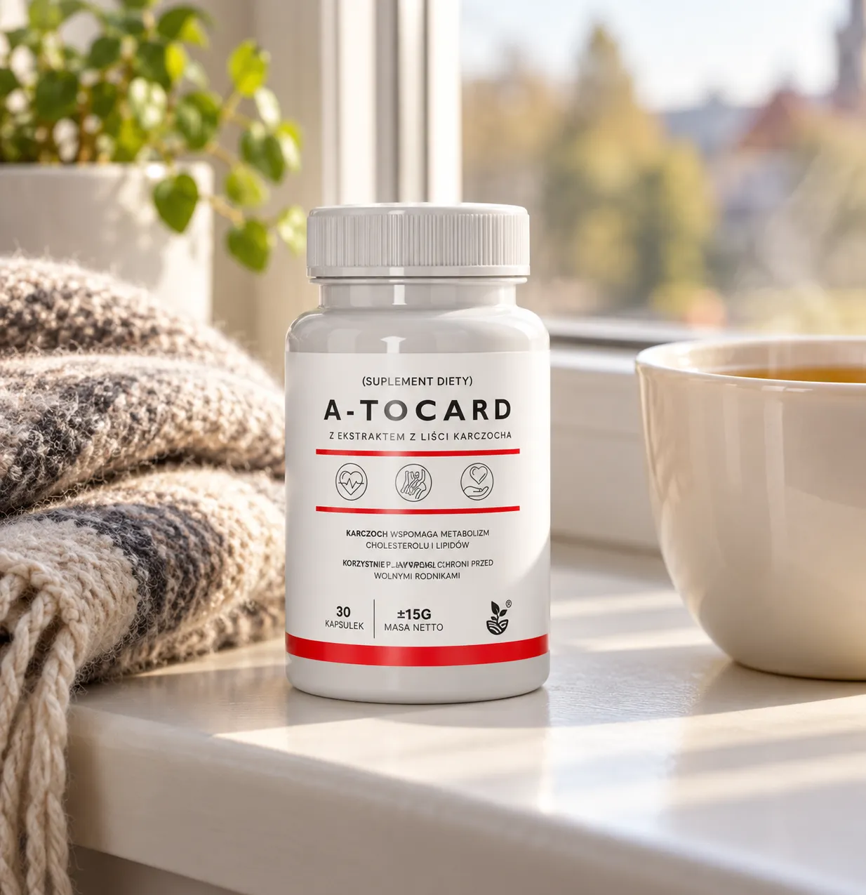A-tocard — opakowanie na co dzień