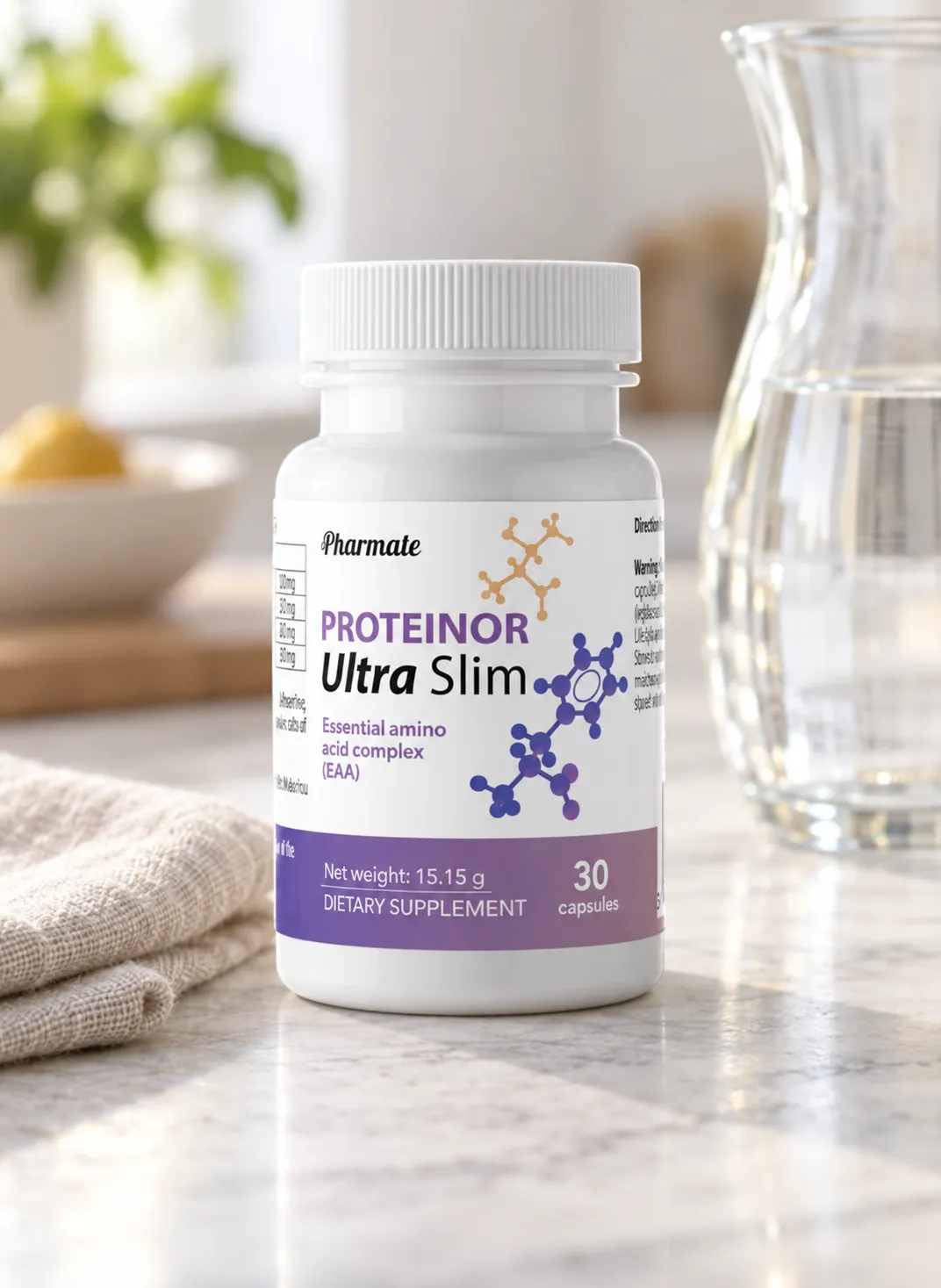 Proteinor Ultra Slim — opakowanie na co dzień