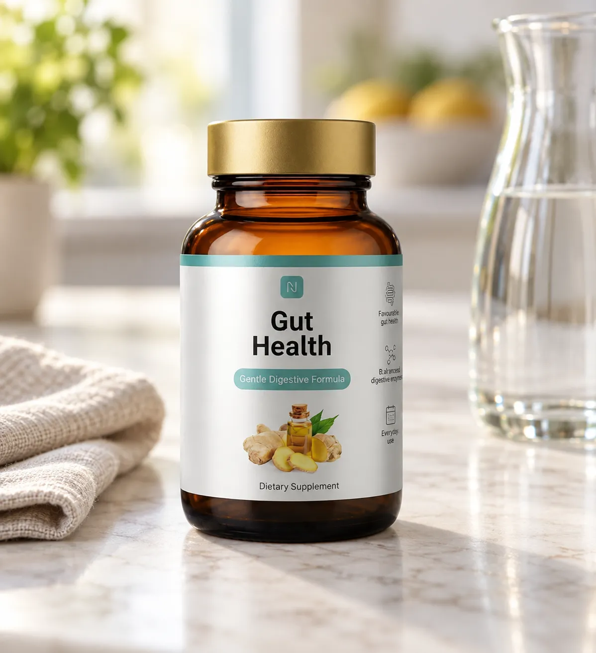 Gut health — opakowanie na co dzień