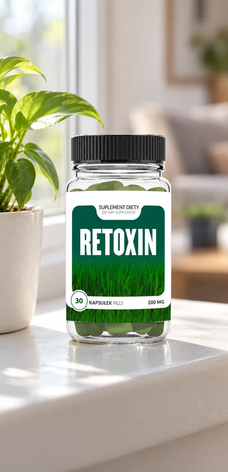 Retoxin — opakowanie na co dzień