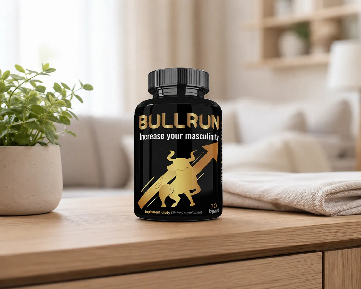 Bullrun Ero — opakowanie na co dzień