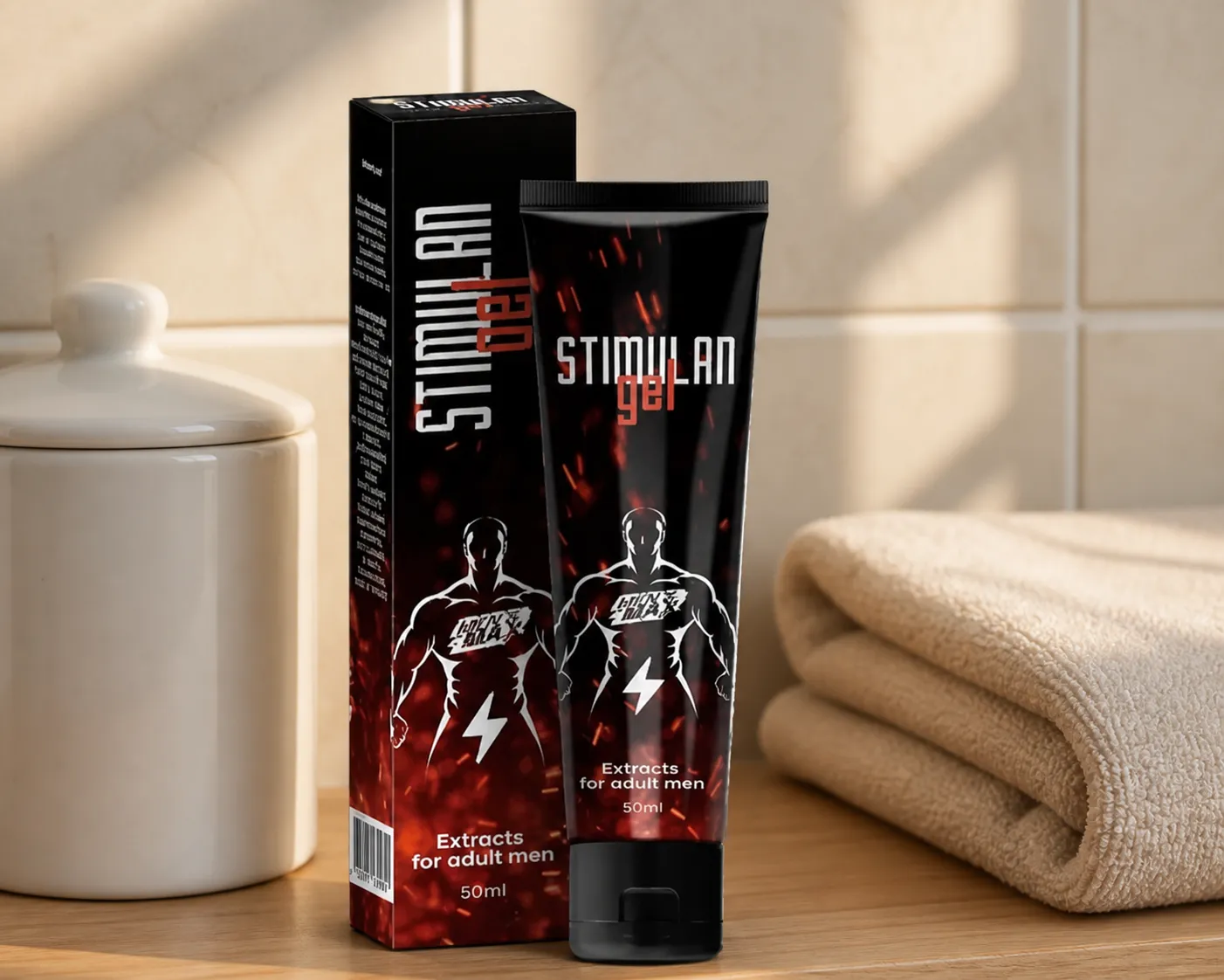 Stimulan Gel — opakowanie na co dzień