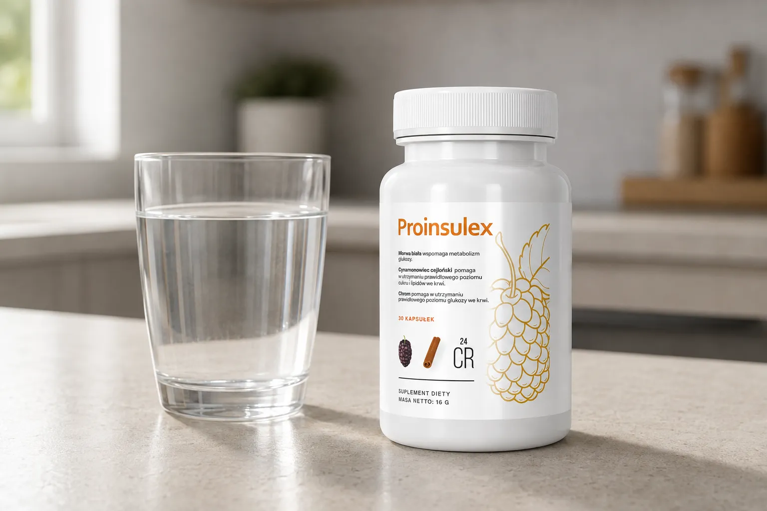 Proinsulex — opakowanie na co dzień